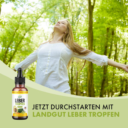Landgut Leber pilieni | pagatavots no tīrām augu eļļām | piemērots sievietēm un vīriešiem | 30 ml saturs vienā pudelē 1x