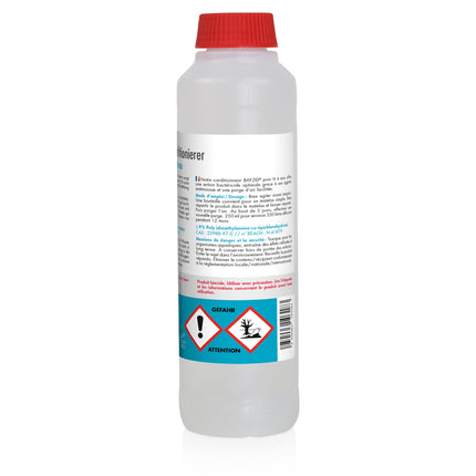 Höfer Chemie 4 x 250 ml Microactiv ūdensgultas kondicionieris ar burbuļu novēršanas līdzekli visām ūdensgultām
