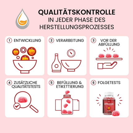 BeLive ābolu sidra etiķa želejkonfektes - 60 gabaliņi, bez cukura, veicina detoksikāciju, attīrīšanos un gremošanu. Garšīgs, vegāns, keto draudzīgs, bez ĢMO, bez glutēna