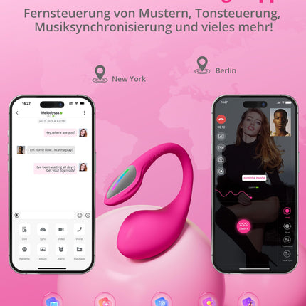LOVENSE Lush 4 - Tālvadības G-punkta vibrators ar LED gaismu sievietēm, ūdensizturīgs, vadība ar lietotni