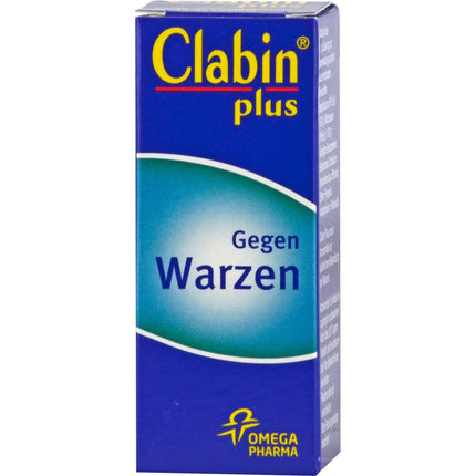 CLABIN Plus pretkārpu šķīdums 15 ml - līdzeklis pret kārpām ātrai kārpu noņemšanai - kārpu tinktūra - kārpu noņēmējs ar salicilskābi