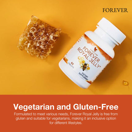 Forever Royal Jelly 100% dabīgs, 2 tablešu iepakojums (120 tabletes)