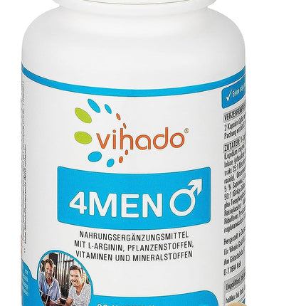 Vihado 4Men kapsulas – uztura bagātinātājs īpaši vīriešiem – 60 kapsulas