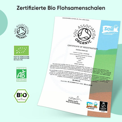 Organiskas psyllium sēnalas 1400 mg vienā porcijā - 180 vegānu kapsulas - 3 mēnešu krājumi - Psyllium sēnalas - bez glutēna un ĢMO - sertificēts bioloģisks psyllium sēnalu pulveris no WeightWorld