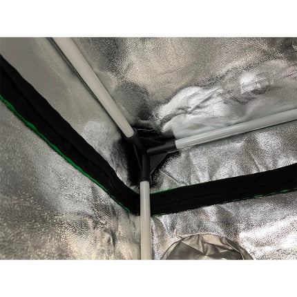 Mucola iekštelpu siltumnīca 100x100x200cm audzēšanas skapis audzēšanas telts iekštelpu audzēšanas telts audzēšanas teltis augu audzēšanas skapis augu audzēšanai visu gadu, gaismas necaurlaidīga un ūdensnecaurlaidīga