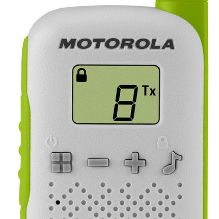 Motorola Talkabout T42 trīskāršās PMR radioaparāti (3 gab. komplekts, PMR446, 16 kanāli, diapazons 4 km)