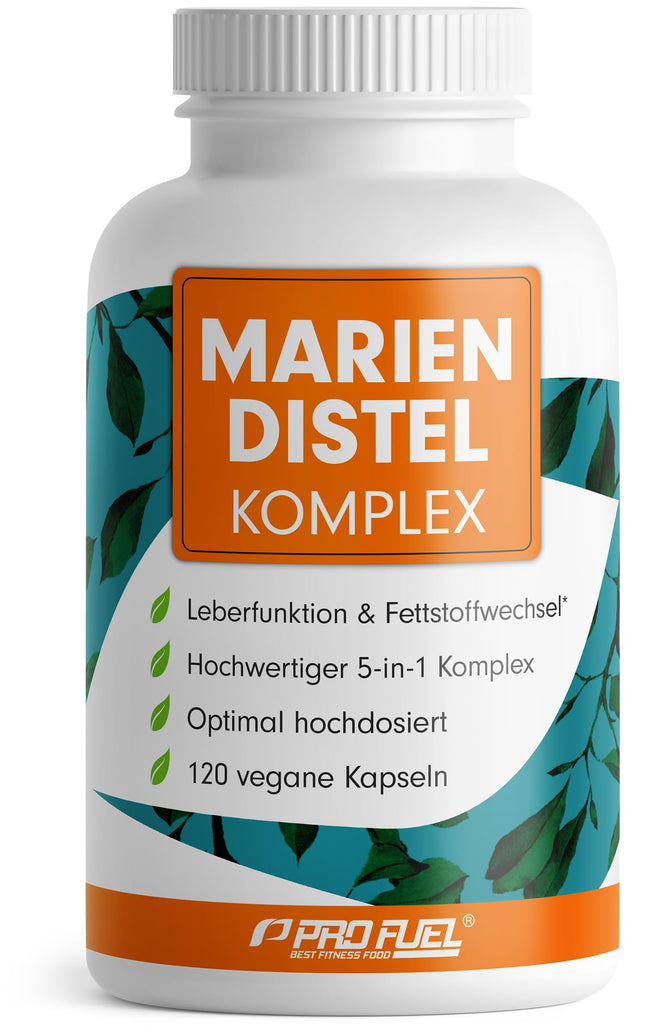 Piena dadža kapsulas ar augstu devu 120x - 5 reizes lielāks komplekss ar piena dadzi, artišoku, pieneni, desmodiju un holīnu - Aknu darbība un tauku vielmaiņa - 200 mg silimarīna dienā - 4 mēnešu krājums