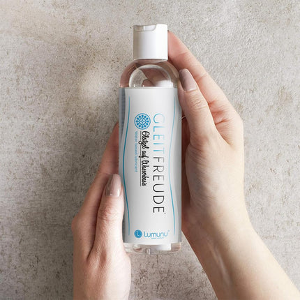 Luksusa Lumunu Aqua lubrikants 250ml | Slīdēšanai draudzīgs mitrinošs gels | Uz ūdens bāzes, ilgstoši noturīgs un ādai draudzīgs