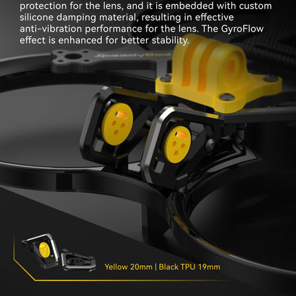 Bee35 3,5 collu Cinewhoop FPV drona rāmis - Pro versija 4S 6S rāmja komplekts, kas ir saderīgs ar DJI O3 Air Unit FPV VTX, dažādām lidojuma vadības sistēmām