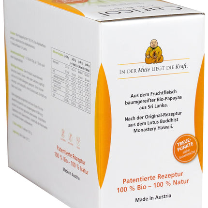 Karikols | 100% dabīgas sastāvdaļas bioloģiskā kvalitātē | Ar papaīnu | Viegli dozēt | 42 nūjiņas pa 20 g katra (840 g)