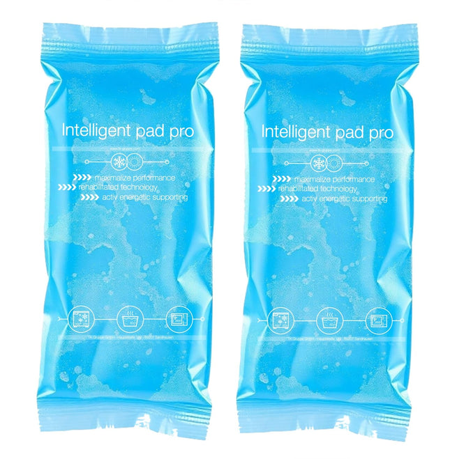 2x aukstās un siltās kompreses - RAŽOTS VĀCIJĀ - Dzesēšanas spilventiņu komplekts 29x12 cm - Daudzpusīgi dzesēšanas un sildīšanas spilventiņi, gēla spilventiņi