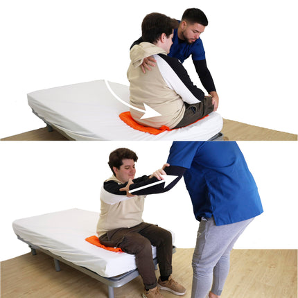 PEPE Mobility - Bīdāmā palaga gultas pacientiem 60x50 cm, bīdāmās palaga kopšana, gultasveļas pārnešana, bīdāmās palagas pacienta pārnešana