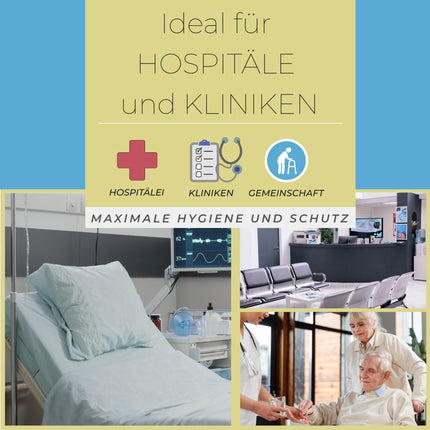 MEDICĪNISKĀS SUD PROFESSIONAL Vienreizējās lietošanas rokturi, ūdensnecaurlaidīgi, gultas pacientu tīrīšanai un higiēnai, ražoti Itālijā, 100 gabali