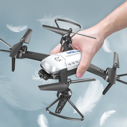 Wipkviey T6 drons ar 1080p kameru, RC kvadrokopters iesācējiem, WiFi FPV drons ar 2 baterijām, gravitācijas sensors, apgriešanas režīms, pacelšanās/nosēšanās ar vienu pogu, atgriešanās ar vienu pogu, bezgalvas režīms
