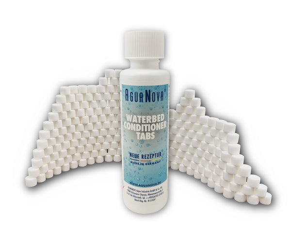 Ūdensgultas tabletes - Agua Nova ® Tabs Mīkstinātāja tabletes bez izliešanas Ūdensgultas ūdens spilveni 40 gabali = 40 g