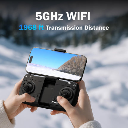 K610 GPS drons ar 4K kameru pieaugušajiem S0NY IMX SENS kamera ar SD karti, AI drons ar automātisku atgriešanos mājās, svars zem 249 g, RC kvadrokopteru GPS droni iesācējiem 5G FPV pārraides drons Sekojiet man