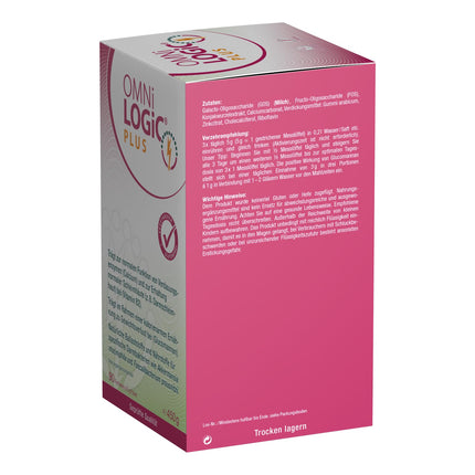 OMNi LOGiC PLUS, 90 porcijas (450 g), šķiedrvielas, ar glikomanānu, pulveris, veģetārs, bez glutēna