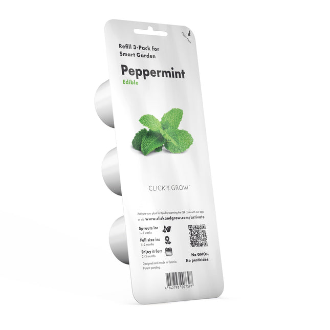 Click &amp; Grow Smart Garden piparmētru augu pākstis, 3 iepakojumā