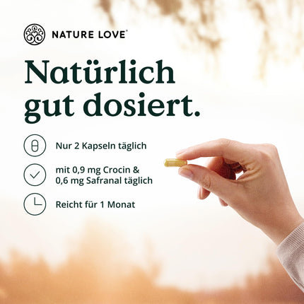 NATURE LOVE® HerBalance sievietēm - 60 kapsulas - ar vaislas ogām, magniju, B6 vitamīnu hormonu līdzsvaram, folskābi - vegāns, augsta deva, laboratoriski pārbaudīts