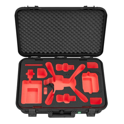 TomCase drona maciņš "Ready to Fly" DJI Air 3S Fly More Combo, Standard vai DJI RC 2 kontrolierim, akumulatora uzlāde maciņā, ūdensizturīgs ECO aizsargapvalks - ražots Vācijā
