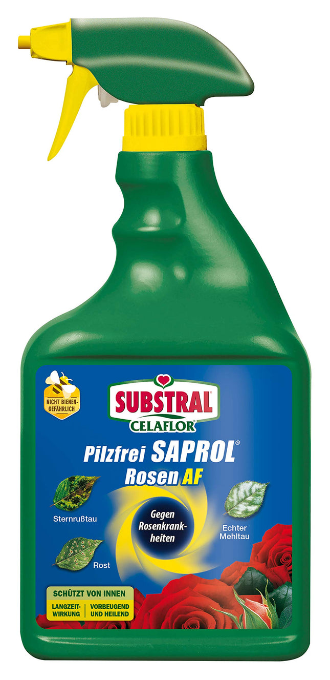 Substral Celaflor Fungus-Free Saprol Roses AF, gatavs lietošanai aerosols pret rožu sēnīšu slimībām, 750 ml