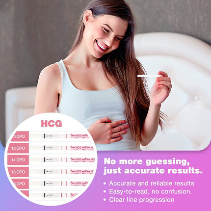 Easy@Home 50 ovulācijas testi + 20 grūtniecības testi Agrīnais tests - jutīgi auglības testi ovulācijai 25 mSV/ml un grūtniecības testi ar optimālu jutību