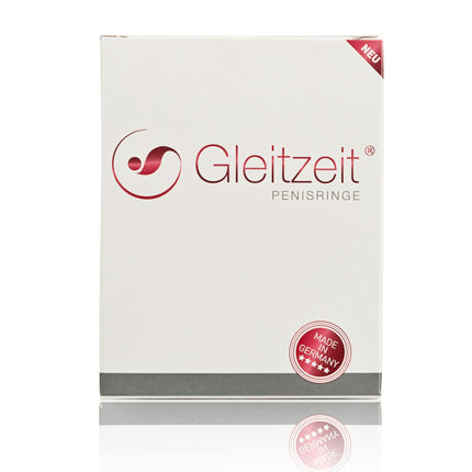 Gleitzeit® PREMIUM medicīniskie silikona dzimumlocekļa gredzeni potenci palielināšanai, caurspīdīgi