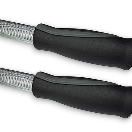 2x rokturis rollatoram, 110x22 mm no FabaCare, ergonomiskas formas, rezerves rokturi, rollatora rokturis, rollatora turētājs, universāls, labais un kreisais, rokturis mobilitātes palīglīdzeklim