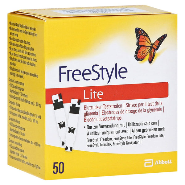 FREESTYLE Lite testa strēmeles 50 gab.