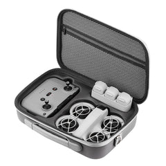 REYGEAK DJI NEO RC soma, ūdensizturīga un nodilumizturīga, pārnēsājama PU ādas ceļojumu soma DJI NEO aksesuāriem ar DJI RC kontrolieri un citiem aksesuāriem