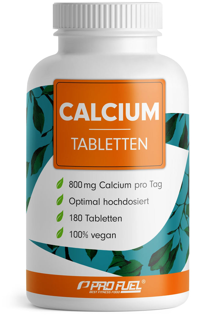 Kalcija tabletes 180x - optimāli augsta deva ar 800 mg kalcija dienā - uztur normālu kaulu un zobu stāvokli - laboratoriski pārbaudītas ar sertifikātu - bez nevēlamām piedevām - 100% vegānisks - 90 dienu krājumi