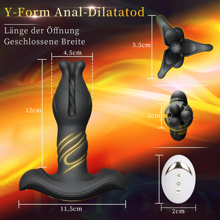 Anālie vibratori vīriešiem Prostatas stimulācija Vīriešiem Anālais aizbāznis vīriešiem Vibrators Anālais aizbāznis Seksa rotaļlieta ar šoka funkciju Seksa rotaļlieta vīriešiem Anālais vibrators Anālais dildo Tauriņa vibrators