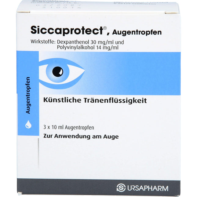 SICCAPROTECT acu pilieni 3 x 10 ml