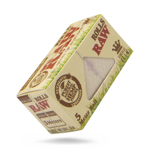 Neapstrādāti organiskie cigarešu papīri rullīšos – 24 gabali