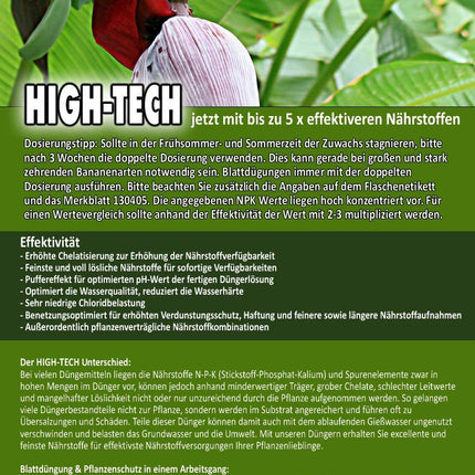 GREEN24 banānu mēslojums Musa mēslojums HIGHTECH banānu mēslošana
