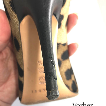 ProtectMyHeels Black stiletos paredzētām kurpēm (1 iepakojums) I Papēžu aizsardzība un labošana melnām augstpapēžu kurpēm I Melnām, nolūzušām, plānām papēžu kurpēm