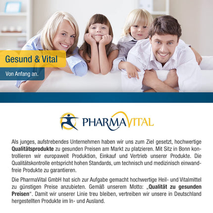 Pharmavital UC-II Native Collagen, 60 kapsulas, augstas devas kolagēna kapsulas no Vācijas, kolagēna un C vitamīna kombinētais uztura bagātinātājs