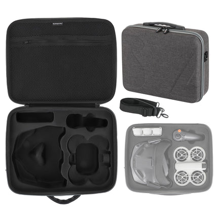 ZJRXM Neo Goggles N3 soma, pārnēsājama ceļojumu soma, uzglabāšanas un pārnēsāšanas soma DJI Neo Goggles N3, RC Motion 3 un piederumiem