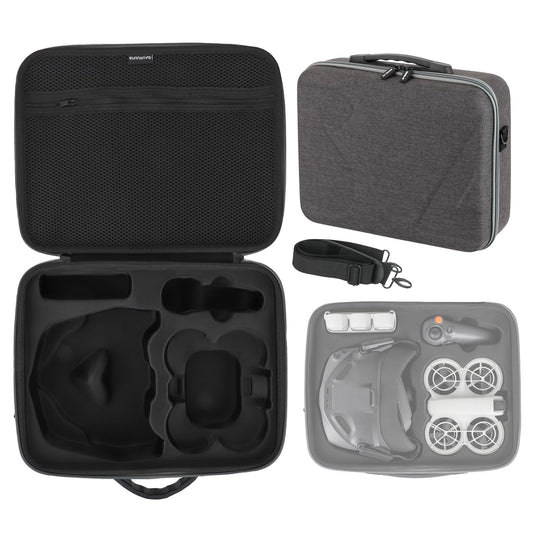 ZJRXM Neo Goggles N3 soma, pārnēsājama ceļojumu soma, uzglabāšanas un pārnēsāšanas soma DJI Neo Goggles N3, RC Motion 3 un piederumiem