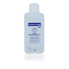 Sterillium VIRUGARD virucīda roku dezinfekcijas komplekti ar dozēšanas sūkni iznīcina baktērijas par 99,9% (2 x 500 ml)
