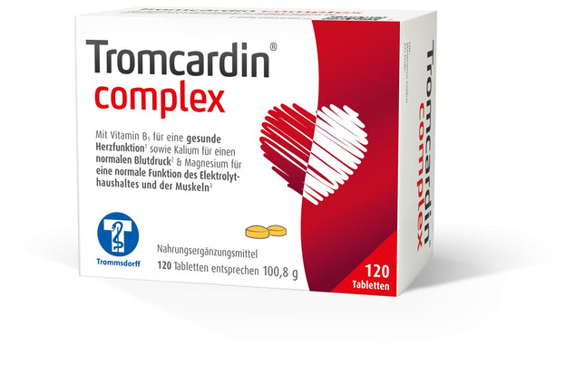 Tromcardin, kompleksās tabletes muskuļu reģenerācijai, 120 tabletes