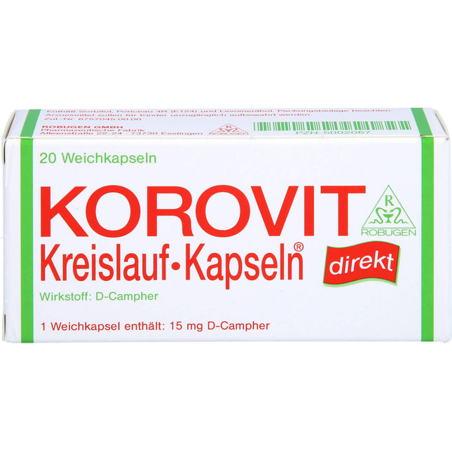KOROVIT asinsrites kapsulas 20 gab.