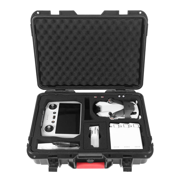 Smatree 10,2 litru ūdensnecaurlaidīgs, biezs, ciets futrālis DJI Mini 3 Pro, DJI Mini 4 Pro un RC akumulatora piederumiem (drons un piederumi nav iekļauti)