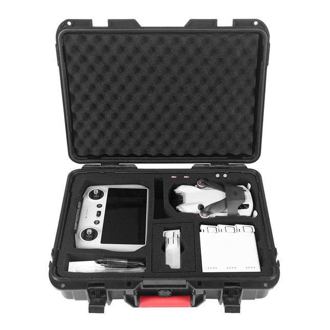 Smatree 10,2 litru ūdensnecaurlaidīgs, biezs, ciets futrālis DJI Mini 3 Pro, DJI Mini 4 Pro un RC akumulatora piederumiem (drons un piederumi nav iekļauti)
