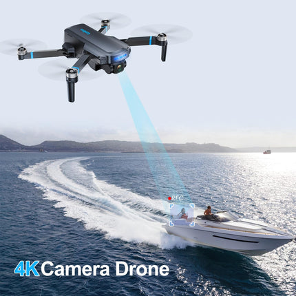 Loolinn | Drons ar 4K kameru kā dāvana pieredzējušiem iesācējiem - Drona GPS, 40 minūšu lidojuma laiks, 4K UHD kamera, atbalsta panorāmas un laika intervāla ierakstus, svars zem 250 g - Dāvanas ideja