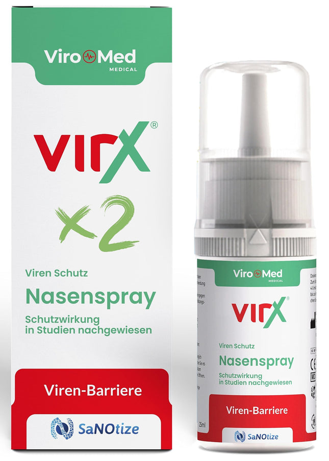 VirX deguna aerosols 50 ml — Ieteicams līdz 25.07. — Atpakaļ pie ierastās dzīves ar pasaulē pirmo — VirX deguna aerosolu VirX enovid