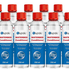 blupalu | 10 x 250 ml ūdensgultas kondicioniera komplekts | Kondicionieris | Kondicionieris | Ūdensgultas piederumi | visām ūdensgultām