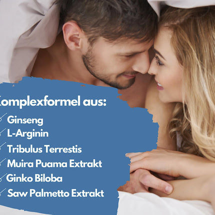 Virility EX - 600 mg aktīvā formula lietošanai pieaugušiem vīriešiem, 20 vegānas kapsulas – augsta deva un augstākā kvalitāte