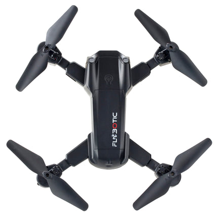 FLYBOTIC salokāms drons Tālvadības salokāms drons 33 cm, salokāms ar iebūvētu kameru, lidojoša rotaļlieta bērniem un pieaugušajiem, lietošanai iekštelpās un ārā, no 14 gadu vecuma