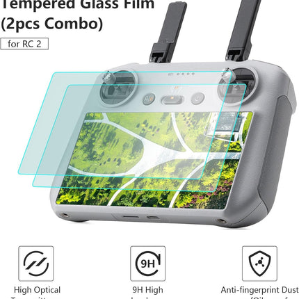FPVtosky Drone Mini 4 Pro aksesuāru 7 vienā komplekts, divslāņu Mini 4 Pro pārnēsāšanas soma, ND filtru komplekts, nolaišanās paliktnis, siksniņa, RC-2 saules aizsargs, ekrāna aizsargs DJI Mini 4 Pro [tikai Mini 4 Pro RC 2]